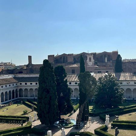 Camera X2 Con Splendida Vista Sulle Terme Di Diocleziano E Sul Chiostro Di Michelangelo Ρώμη Εξωτερικό φωτογραφία