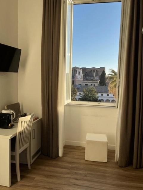 Camera X2 Con Splendida Vista Sulle Terme Di Diocleziano E Sul Chiostro Di Michelangelo Ρώμη Εξωτερικό φωτογραφία